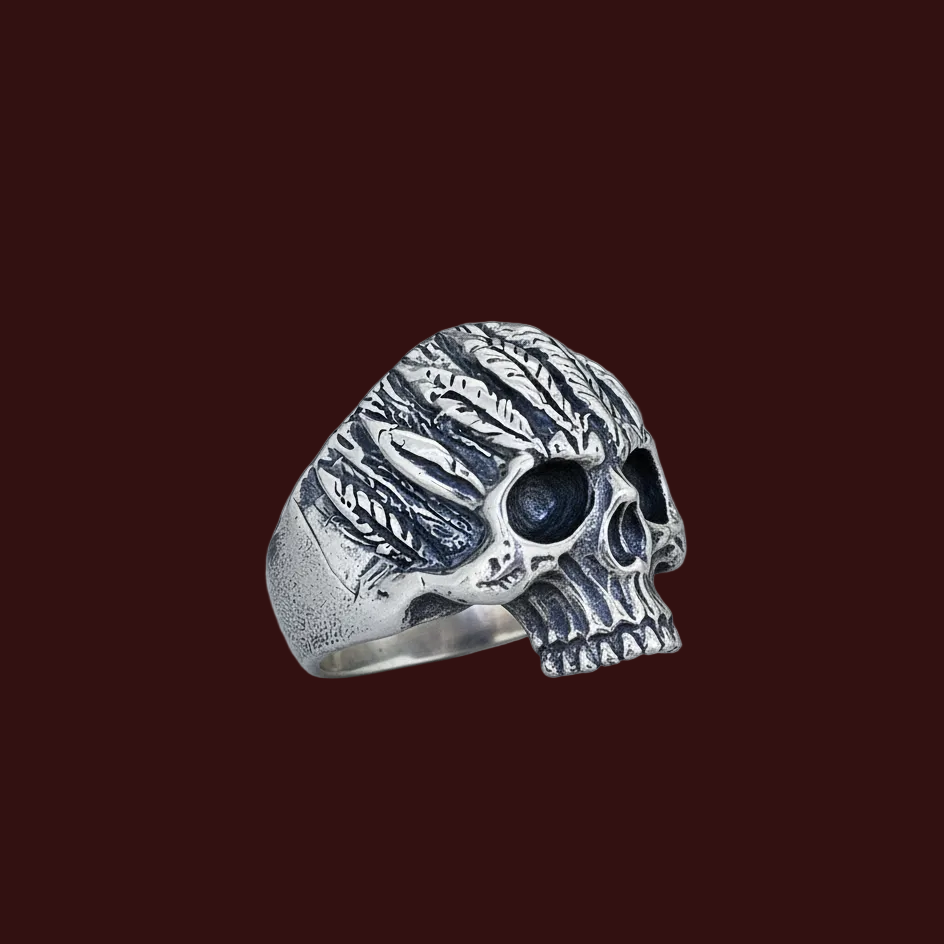 Feather Skull