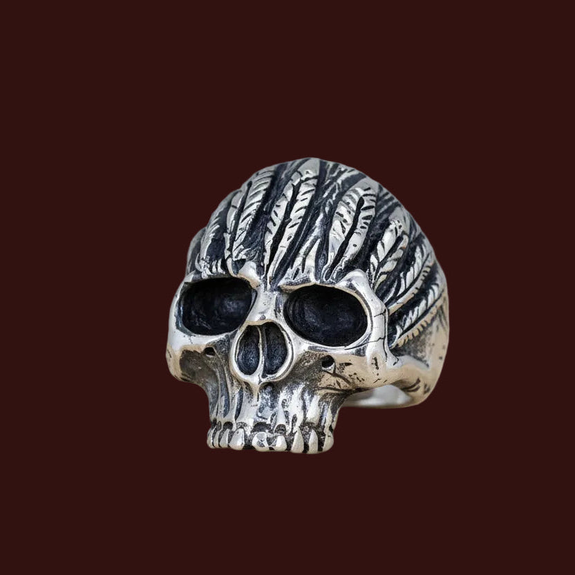 Feather Skull