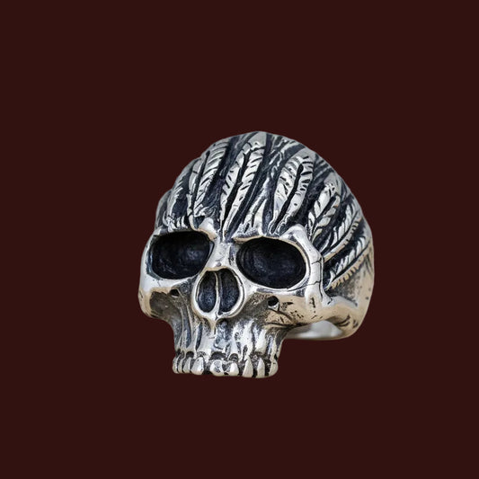 Feather Skull
