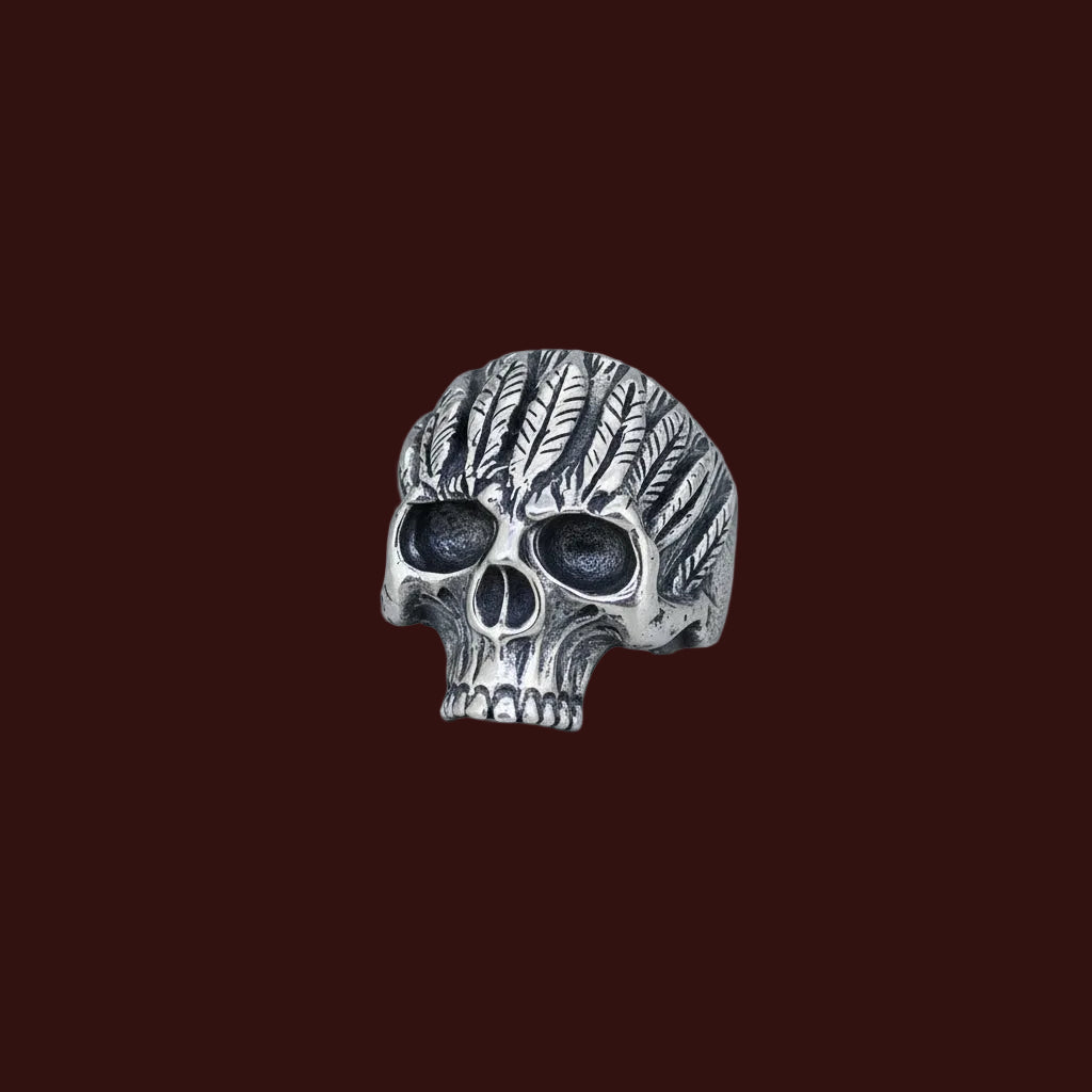Feather Skull